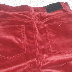 🎄🎅Ralph Lauren velvet EC pants